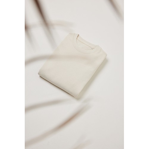 natural IQONIQ Kruger Sudadera Cuello Redondo Relax Fit Algodón Reci