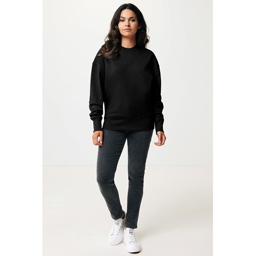 IQONIQ Kruger Sudadera Cuello Redondo Relax Fit Algodón Reci