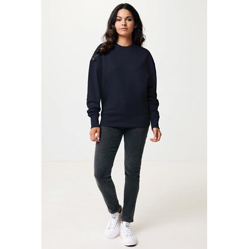 IQONIQ Kruger Sudadera Cuello Redondo Relax Fit Algodón Reci