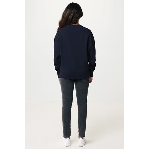 IQONIQ Kruger Sudadera Cuello Redondo Relax Fit Algodón Reci