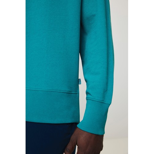 verdigris Jersey IQONIQ Kruger con cuello redondo algodón reciclado