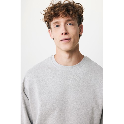 IQONIQ Kruger Sudadera Cuello Redondo Relax Fit Algodón Reci