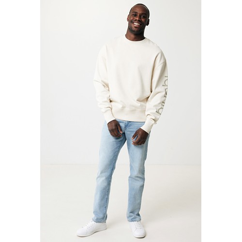 IQONIQ Kruger Sudadera Cuello Redondo Relax Fit Algodón Reci