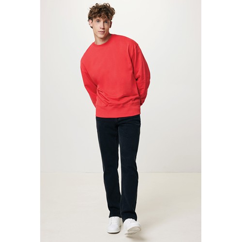 IQONIQ Kruger Sudadera Cuello Redondo Relax Fit Algodón Reci