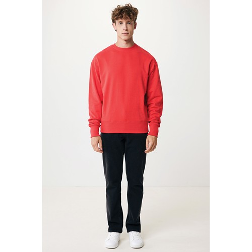 IQONIQ Kruger Sudadera Cuello Redondo Relax Fit Algodón Reci