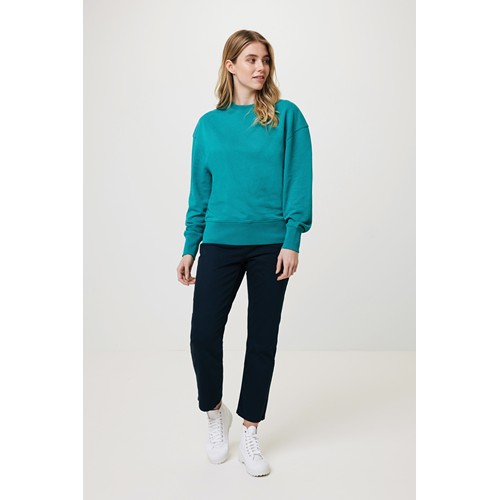IQONIQ Kruger Sudadera Cuello Redondo Relax Fit Algodón Reci