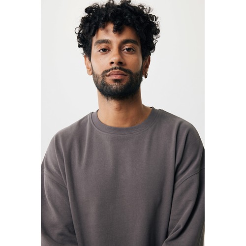 IQONIQ Kruger Sudadera Cuello Redondo Relax Fit Algodón Reci