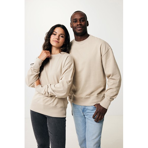 IQONIQ Kruger Sudadera Cuello Redondo Relax Fit Algodón Reci