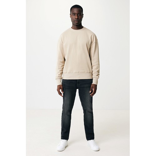 IQONIQ Kruger Sudadera Cuello Redondo Relax Fit Algodón Reci