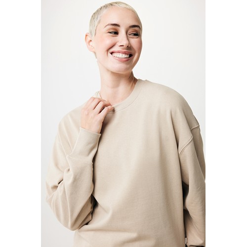 IQONIQ Kruger Sudadera Cuello Redondo Relax Fit Algodón Reci