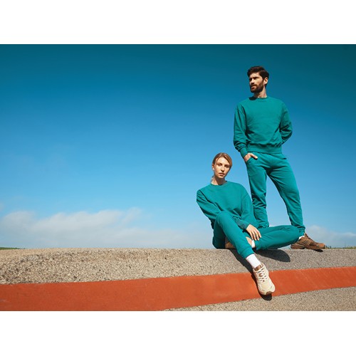 Sweater à col rond en coton recyclé IQONIQ Kruger - 19