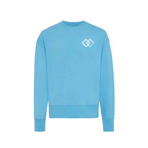 IQONIQ Kruger Sudadera Cuello Redondo Relax Fit Algodón Reci