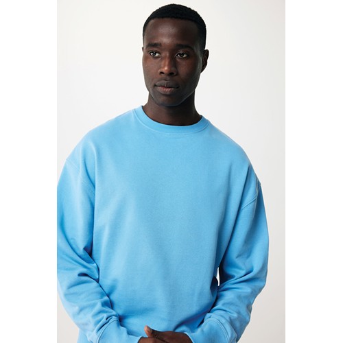 IQONIQ Kruger Sudadera Cuello Redondo Relax Fit Algodón Reci