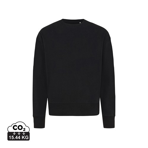 Sweater à col rond en coton recyclé IQONIQ Kruger