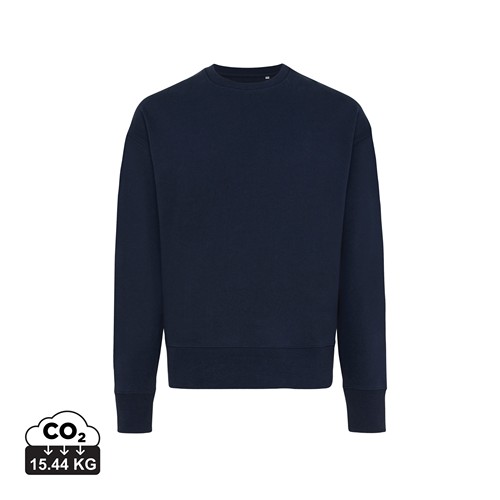 IQONIQ Kruger Sudadera Cuello Redondo Relax Fit Algodón Reci