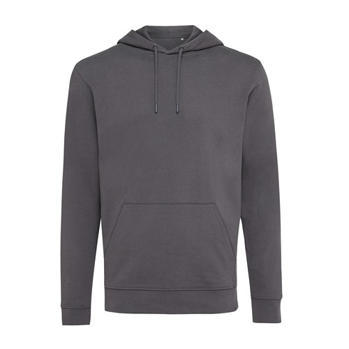 antracita IQONIQ Jasper Sudadera Capucha Mid Weight Algodón Reciclado