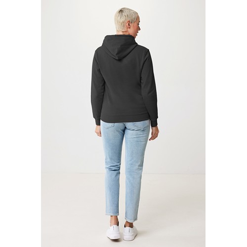 antracita IQONIQ Jasper Sudadera Capucha Mid Weight Algodón Reciclado