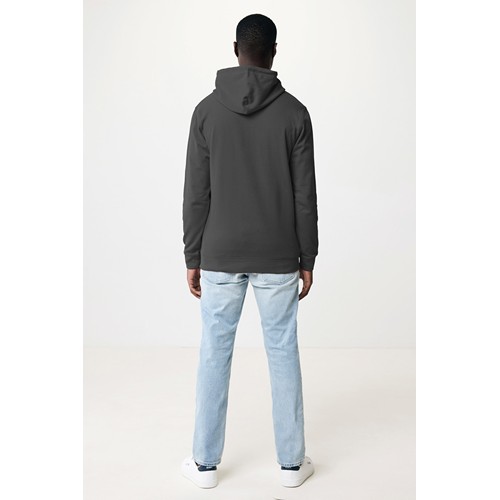 antracita IQONIQ Jasper Sudadera Capucha Mid Weight Algodón Reciclado