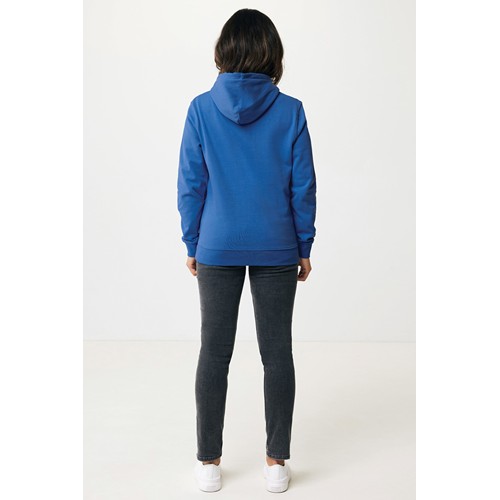 azulón IQONIQ Jasper Sudadera Capucha Mid Weight Algodón Reciclado