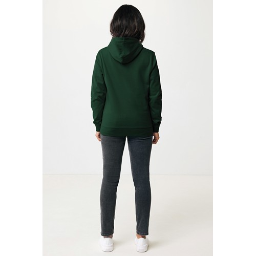 verde bosque IQONIQ Jasper Sudadera Capucha Mid Weight Algodón Reciclado