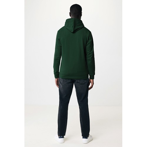verde bosque IQONIQ Jasper Sudadera Capucha Mid Weight Algodón Reciclado