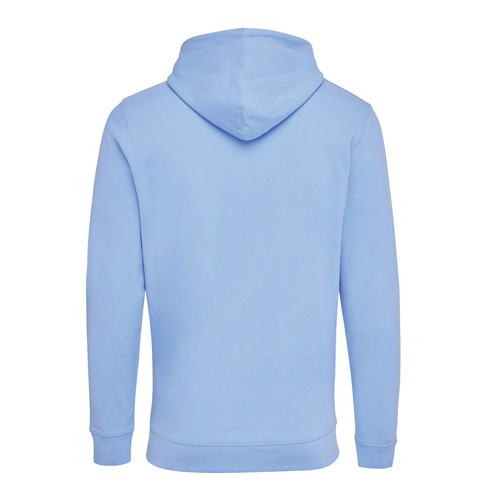 azul celeste IQONIQ Jasper Sudadera Capucha Mid Weight Algodón Reciclado