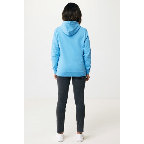 azul claro IQONIQ Jasper Sudadera Capucha Mid Weight Algodón Reciclado