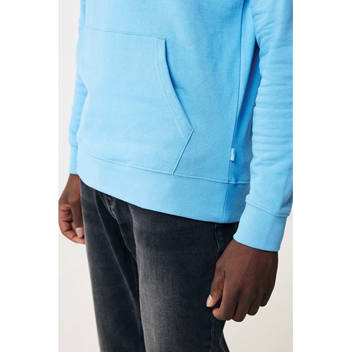 azul claro IQONIQ Jasper Sudadera Capucha Mid Weight Algodón Reciclado
