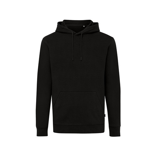 black IQONIQ Jasper Sudadera Capucha Mid Weight Algodón Reciclado