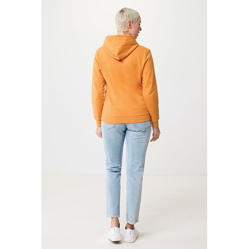 naranja sunset IQONIQ Jasper Sudadera Capucha Mid Weight Algodón Reciclado