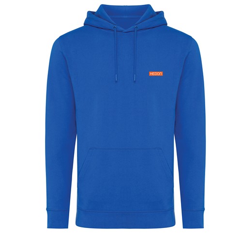 azulón IQONIQ Jasper Sudadera Capucha Mid Weight Algodón Reciclado