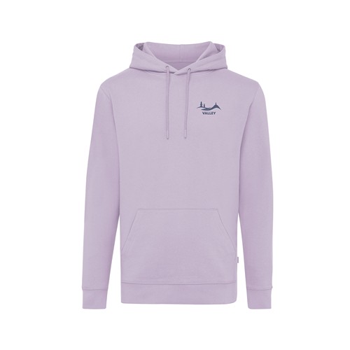 lavanda IQONIQ Jasper Sudadera Capucha Mid Weight Algodón Reciclado