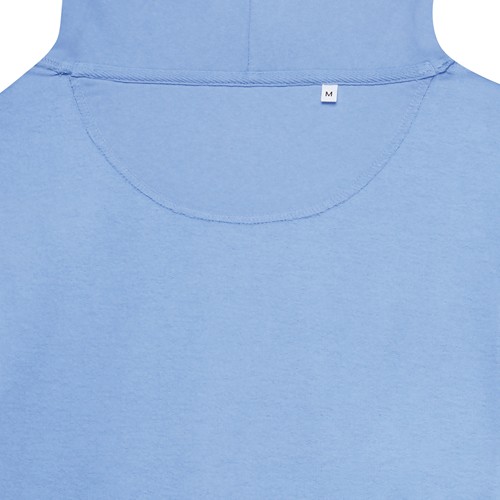 azul celeste IQONIQ Jasper Sudadera Capucha Mid Weight Algodón Reciclado