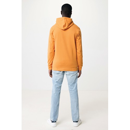 naranja sunset IQONIQ Jasper Sudadera Capucha Mid Weight Algodón Reciclado