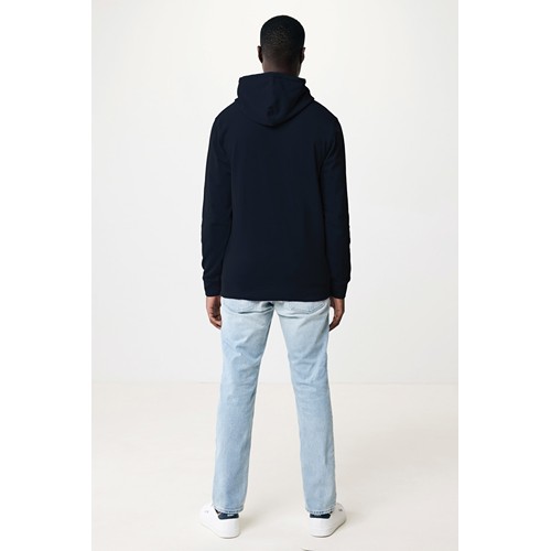 azul marino IQONIQ Jasper Sudadera Capucha Mid Weight Algodón Reciclado