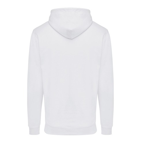 white IQONIQ Jasper Sudadera Capucha Mid Weight Algodón Reciclado