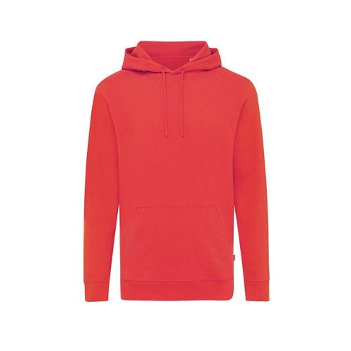 rojo claro IQONIQ Jasper Sudadera Capucha Mid Weight Algodón Reciclado