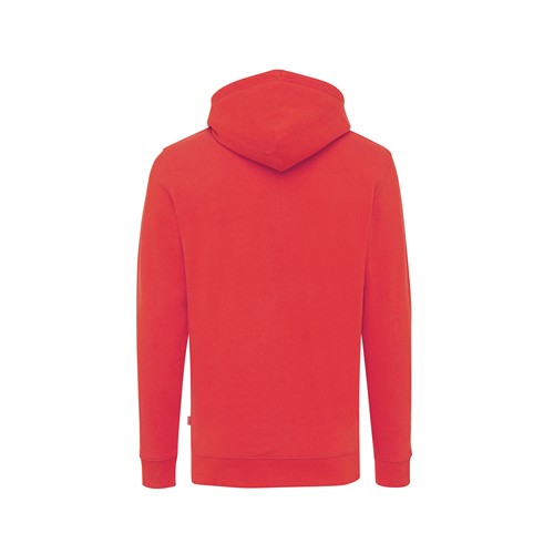 rojo claro IQONIQ Jasper Sudadera Capucha Mid Weight Algodón Reciclado