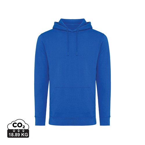 azulón IQONIQ Jasper Sudadera Capucha Mid Weight Algodón Reciclado