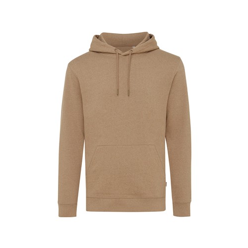 marron chiné IQONIQ Torres Sudadera Capucha Mid Weight Algodón Reciclado