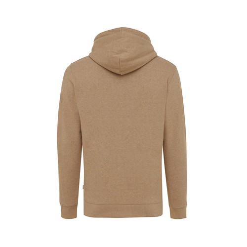 marron chiné IQONIQ Torres Sudadera Capucha Mid Weight Algodón Reciclado