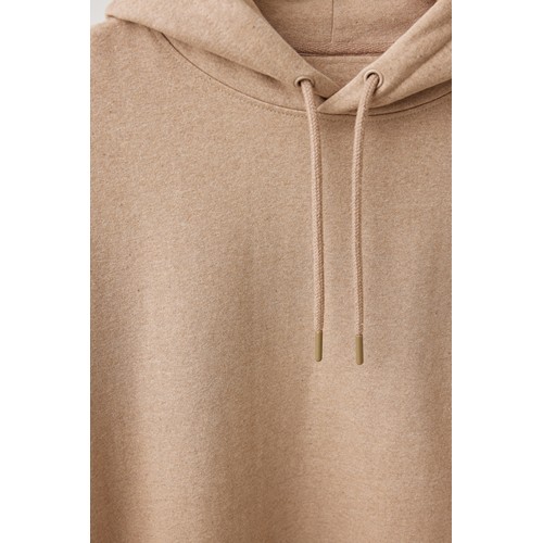 marron chiné IQONIQ Torres Sudadera Capucha Mid Weight Algodón Reciclado