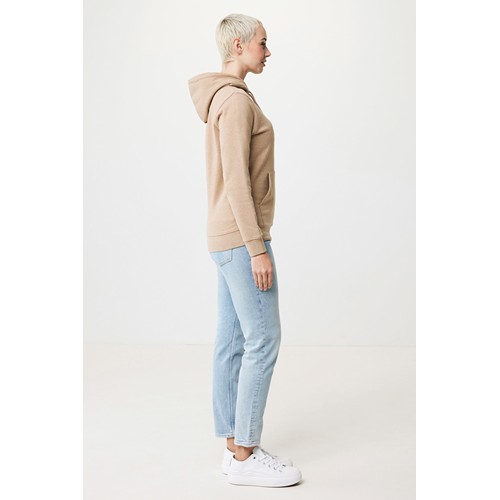 marron chiné IQONIQ Torres Sudadera Capucha Mid Weight Algodón Reciclado