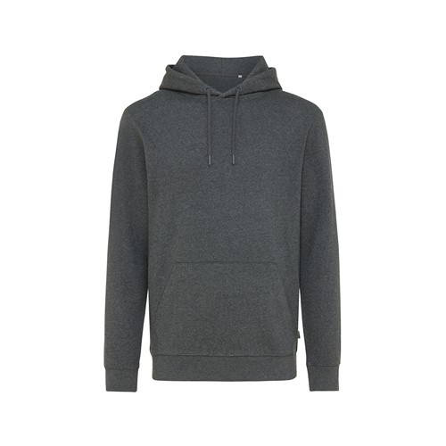 antracita chiné IQONIQ Torres Sudadera Capucha Mid Weight Algodón Reciclado