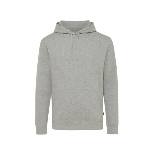 gris chiné IQONIQ Torres Sudadera Capucha Mid Weight Algodón Reciclado