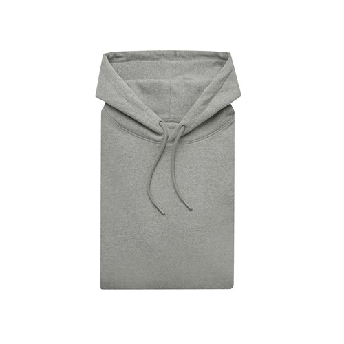 gris chiné IQONIQ Torres Sudadera Capucha Mid Weight Algodón Reciclado