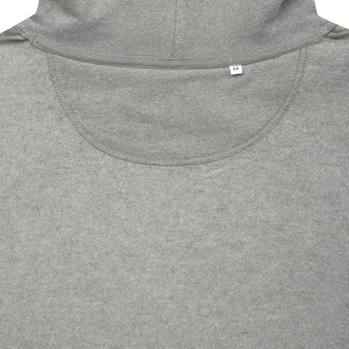 gris chiné IQONIQ Torres Sudadera Capucha Mid Weight Algodón Reciclado