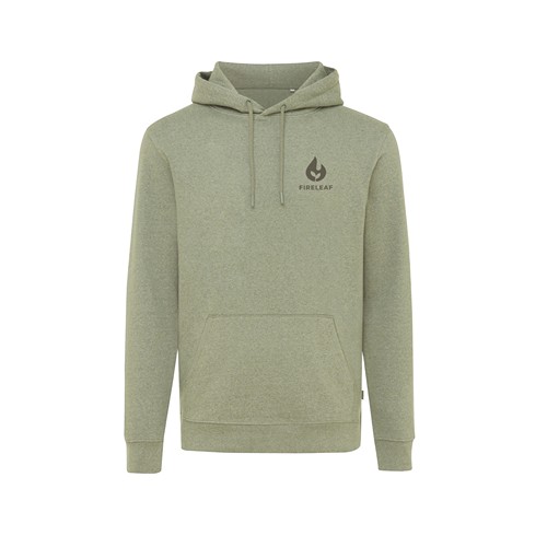 verde chiné IQONIQ Torres Sudadera Capucha Mid Weight Algodón Reciclado