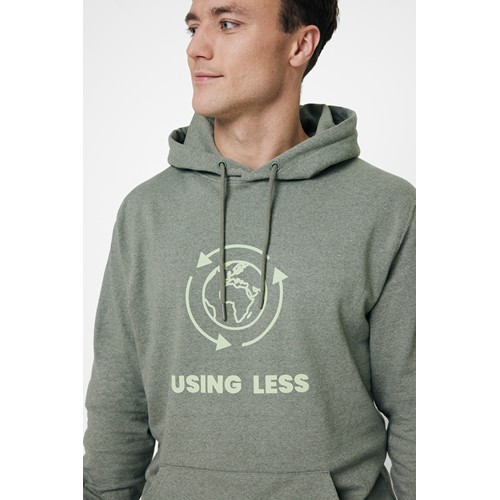 verde chiné IQONIQ Torres Sudadera Capucha Mid Weight Algodón Reciclado