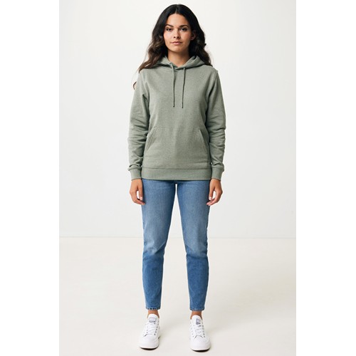verde chiné IQONIQ Torres Sudadera Capucha Mid Weight Algodón Reciclado